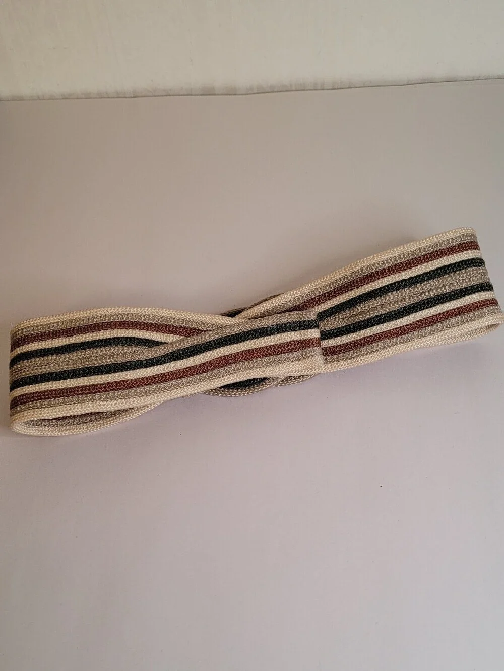 Vintage 80s Braided Belt Size Small